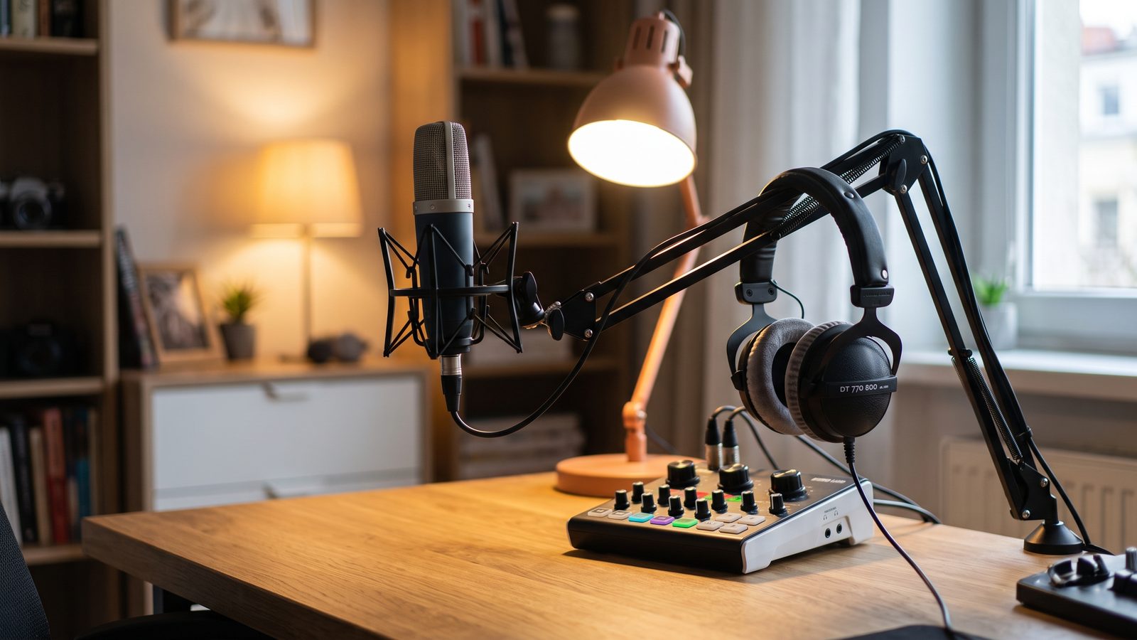 Jak nagrywać podcasty i webinary — sprzęt audio dla biura