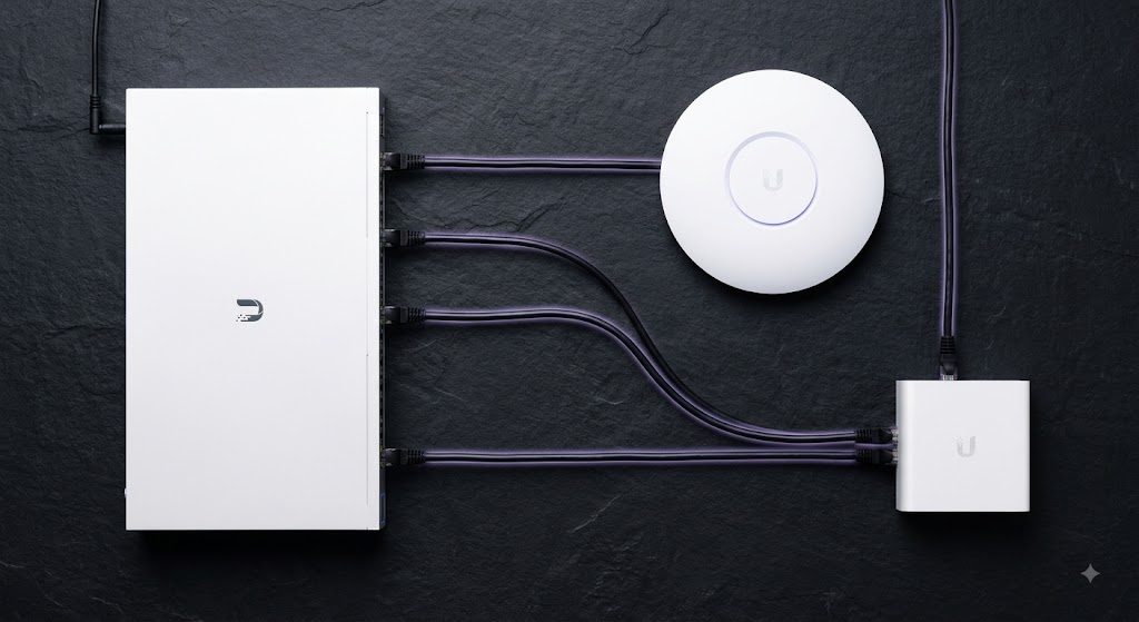Ubiquiti — Sieć, switche i bezpieczeństwo