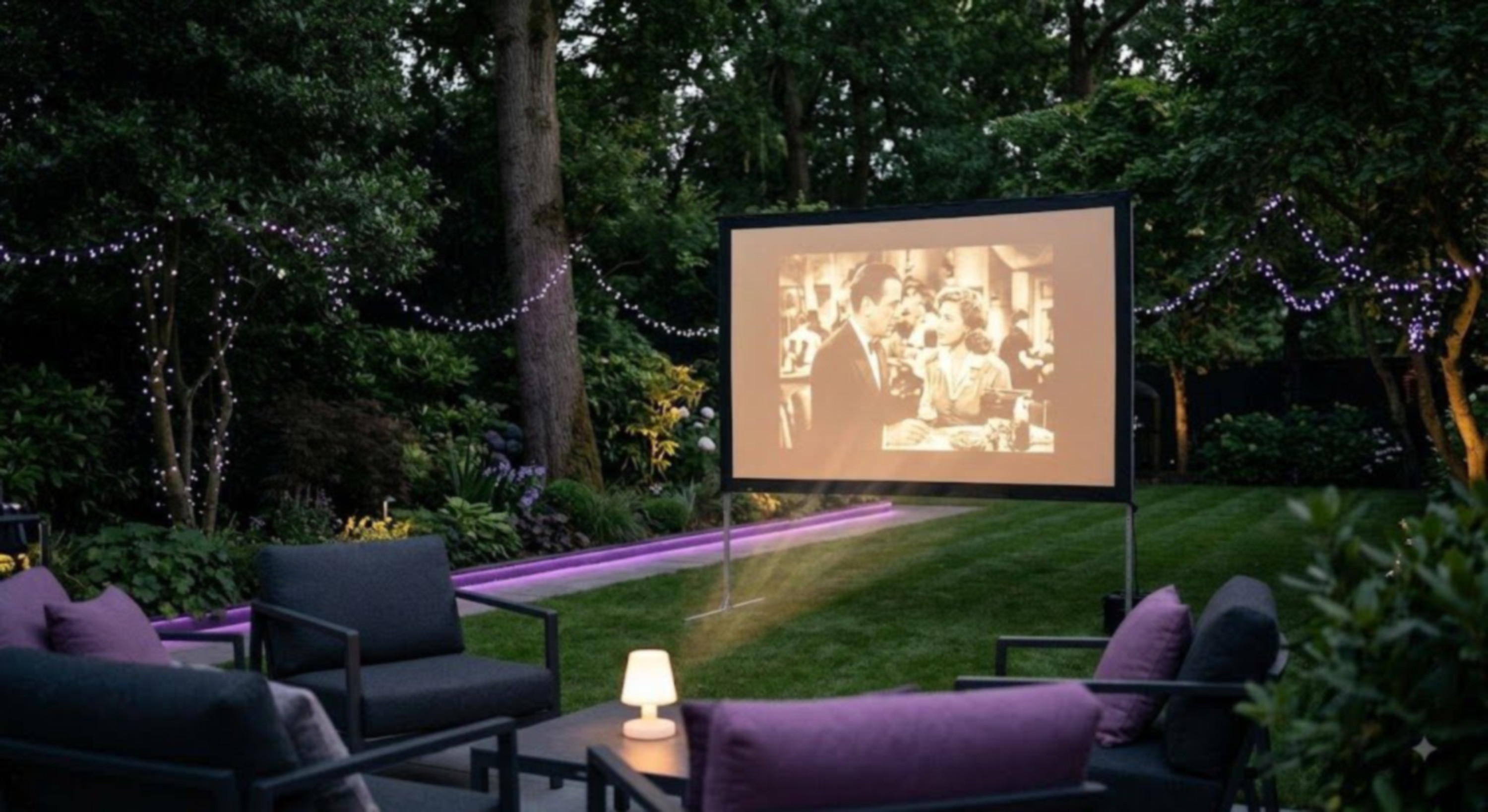 Cine en casa y cine al aire libre